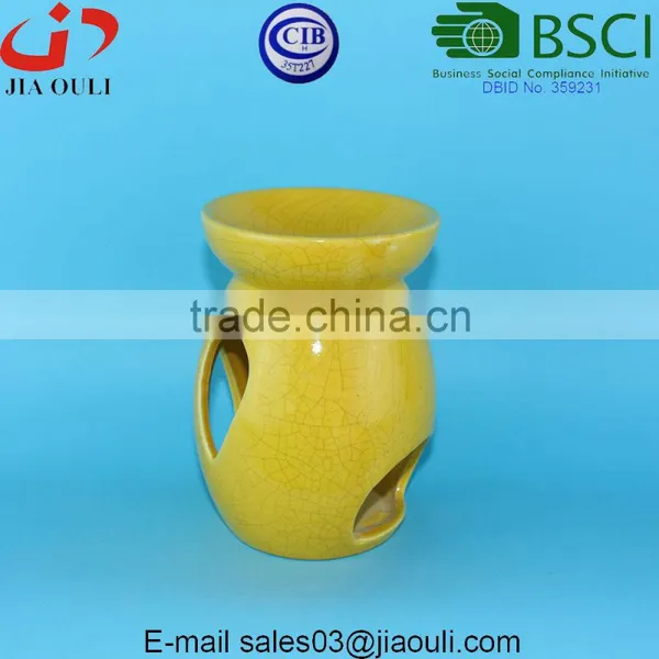 Cheap Tealight Oil Burner White Ceramic Oil Warmer photo-3