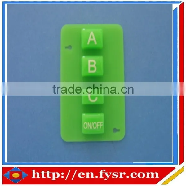 High Quality Membrane Silicone Rubber Press Keypad With Carbon Pills photo-5