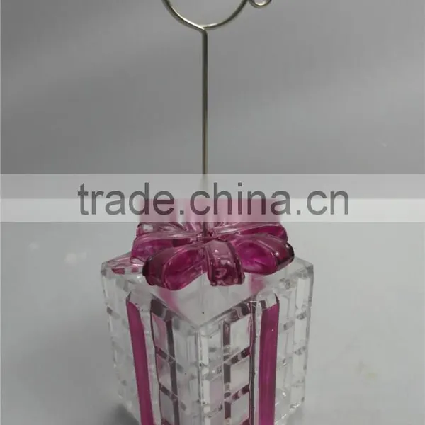New Style Acrylic Plastic LED Glitter Light Colourful Gift Box Decor photo-6