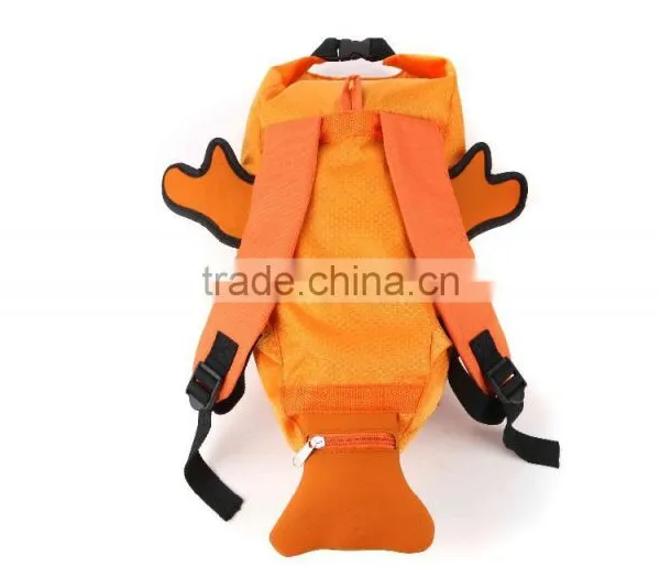 2015 Popular Designs Hot Selling 3D Fish Backpack Kids Gift Bag photo-3
