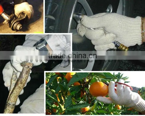DDSAFETY 2017 Light Medium Weight Cotton Inspector Parade Gloves photo-3