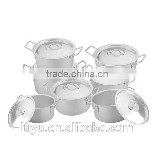 7pcs Aluminum White Washing Pot photo-2