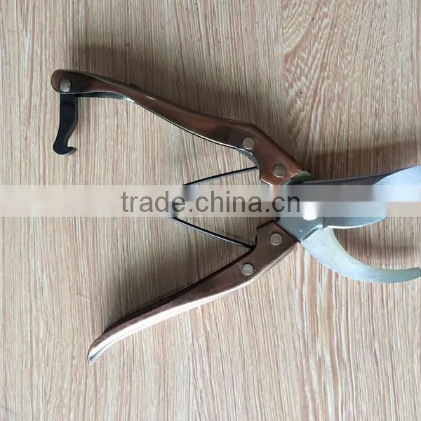 Imitation Cuprum Pruner Scissors photo-4