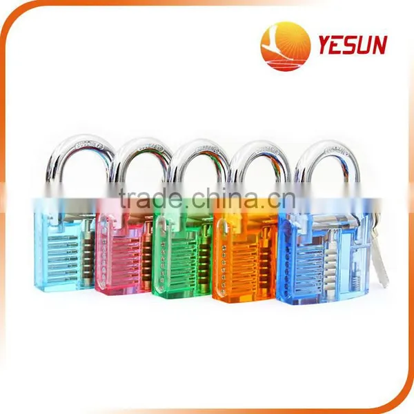 Clear Train Lock With 2 Keys, Train Padlock photo-3