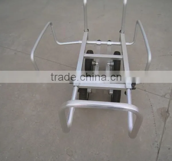 China Aluminium Four Wheel Folding Platform Hand Truck photo-3