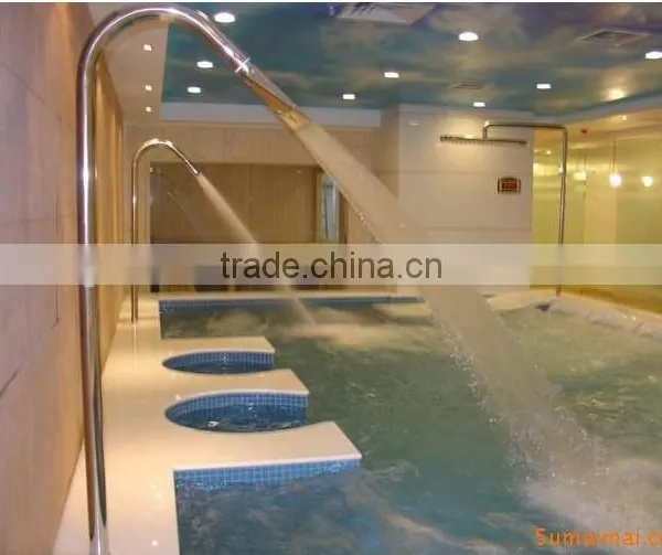 Stainless Steel Water Curtain Swimming Pool Spa Bath photo-2