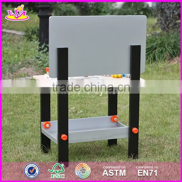 2017 Top Fashion Preschool Toy Kids Wooden Play Workbench W03D070 photo-5