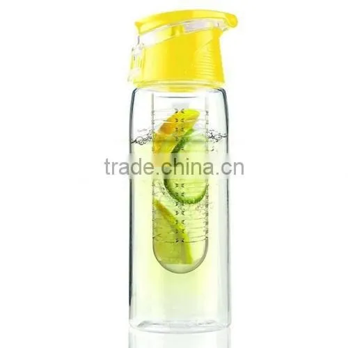 BAP FREE Fruit Juice Infusing Infuser Water Bottle Sport Health Flip Lid photo-4