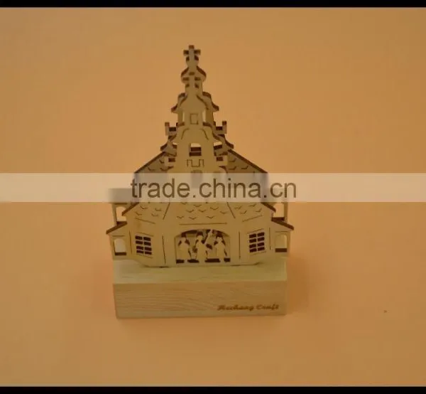 2015 Home Decor Natural Wooden Christmas Decorations photo-2