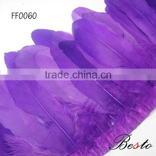 Wholesale Dyed Feather Plumage Fringes Manufacturers in China photo-2
