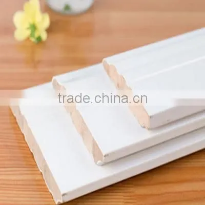 Hotsale Eco-friendly White Primed Kitchen Cabinet Skirting Board With Insect-resistant Function photo-2
