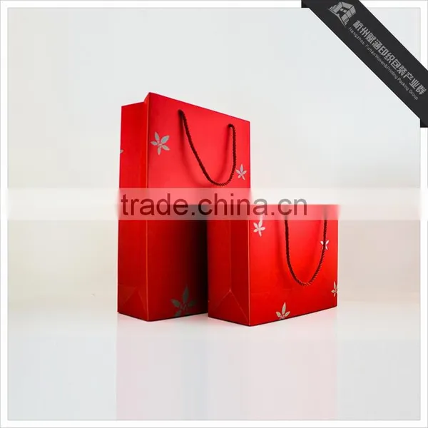 High Quality Matt Shopping Paper Bag/Fashionable Clothing Packaging Bag photo-2