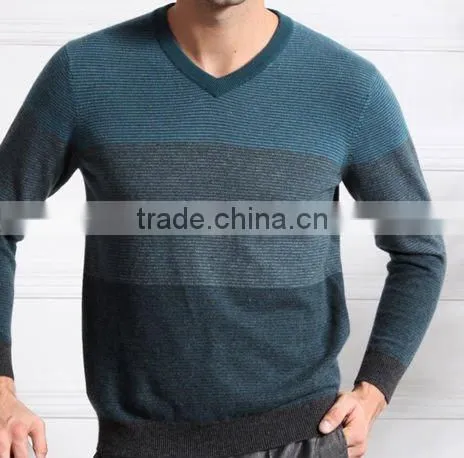Factory Man Comfortable v Neck Style Pullover