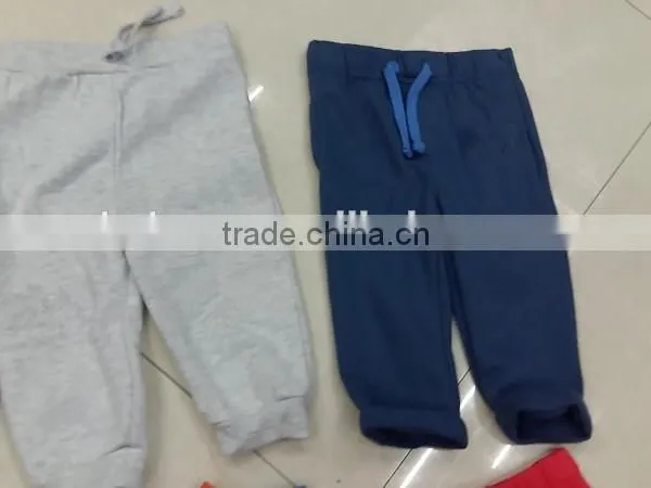 High Quality Garments Kids Fleece Harem Pants Stock Lots photo-3