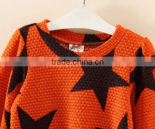 New Korean Girls Children Fashion Sweater for Autumn or Winter 3 Color photo-6