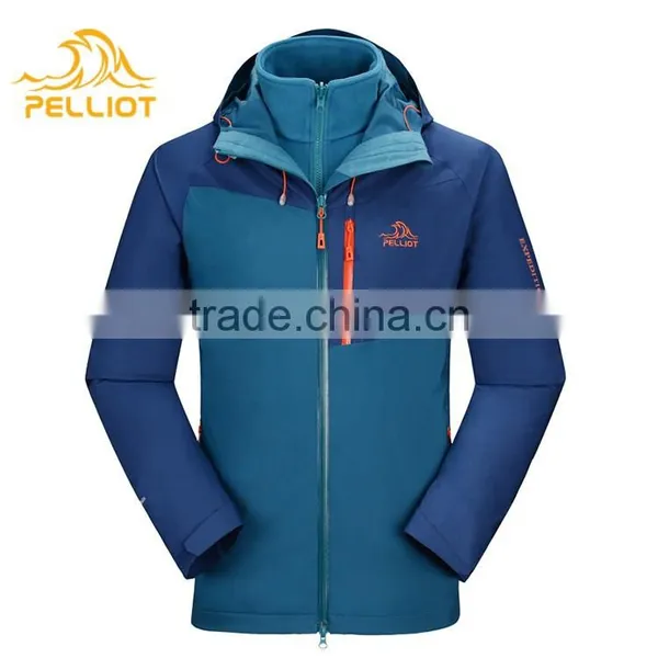 Mens OEM/ODM Service Outdoor Waterproof 3 in 1 Jacket photo-3
