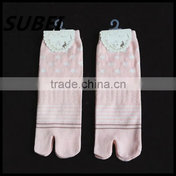 Cotton Socks Two Fingers Clogs Socks Girls Socks photo-3