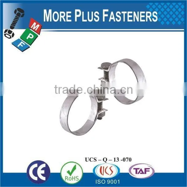 Made in Taiwan Stainless Steel German Type Hose Clamp Small Hose Clamps Round Hose Clamp photo-5