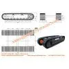 45 Ton Steel Track Undercarriage (Steel Crawler Undercarriage)