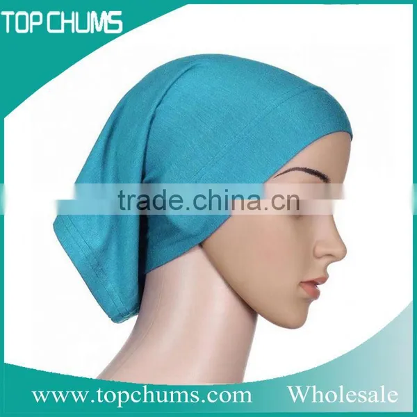 Popular Series Cheap Women Plain Cap Hijab Scarf Dubai photo-4