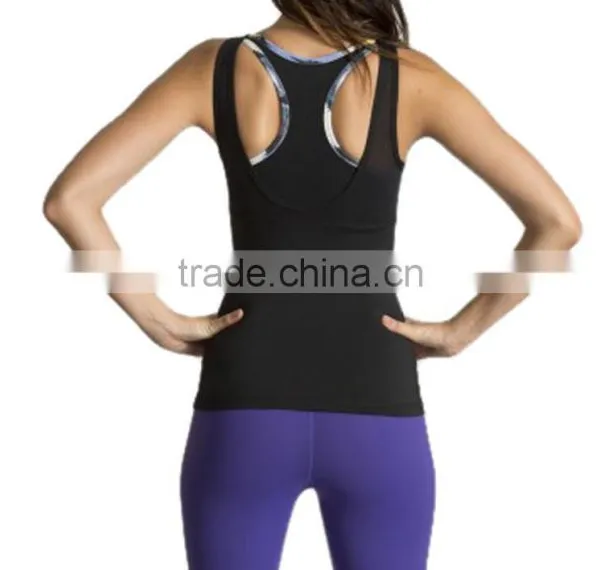 2016 High Quality And Comfortable Singlet Stringer OEM Womens Tank Top photo-2