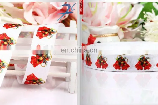 Hot Sell Stock Printed Christmas Ribbon photo-5