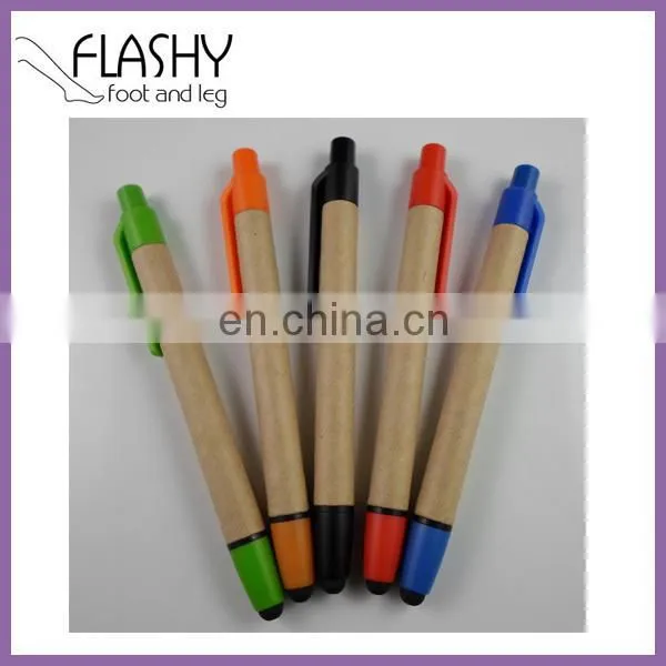 Cheap Plastic Pen Plastic Ballpoint Pen 2 in 1 Highlighter And Ballpoint Pen photo-4