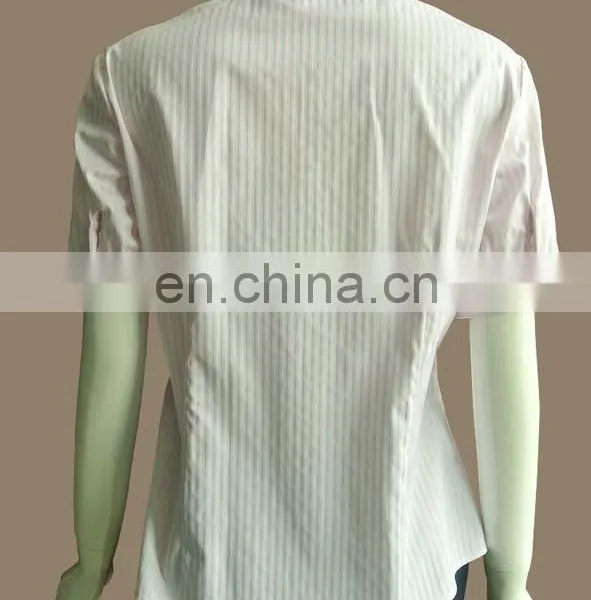 Hot Selling Classical Pink Design Women Shirts and Tops for Office Lady photo-4