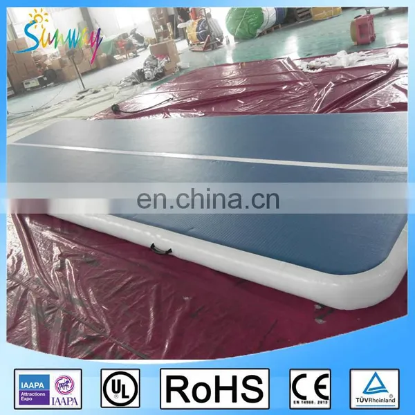 Sunway Tumble Track Inflatable Air Mat For Gymnastics / Inflatable Air Track For Sale photo-3