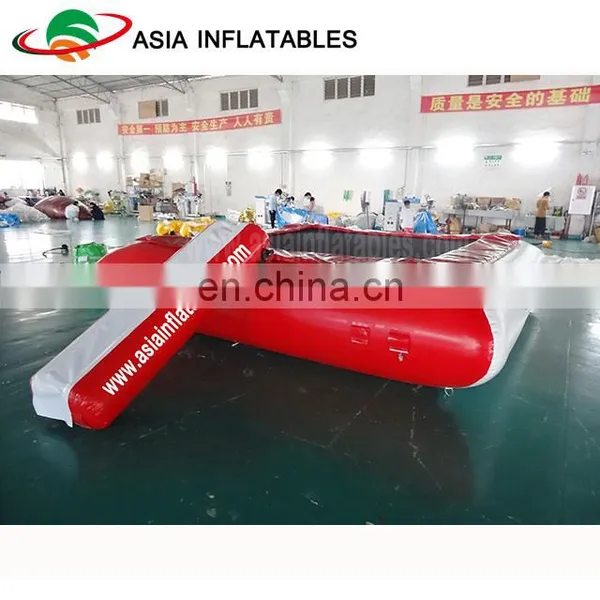 Funny Inflatable Aqua Jump Bungee Jump Water Trampoline photo-3