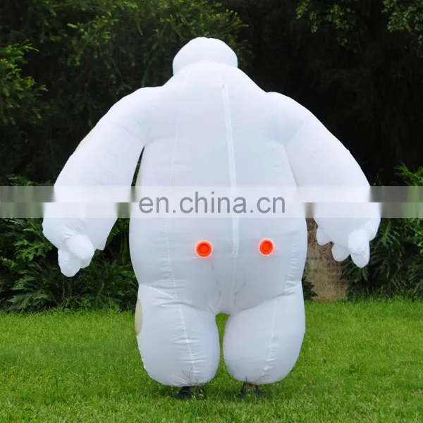 Guangzhou Inflatable Bay Max Costume Funny White Inflatable Costume for Men photo-4