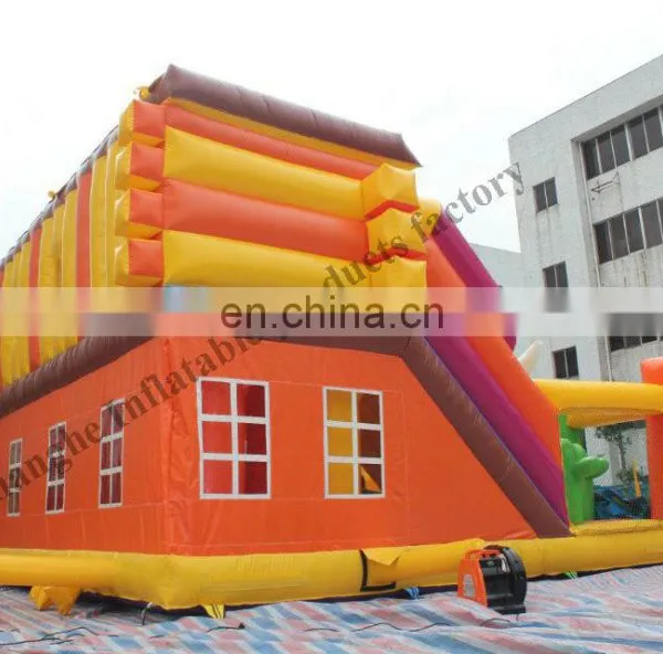 Most Funny Cask Theme Fun City Amusement Park Inflatable Play Park photo-2