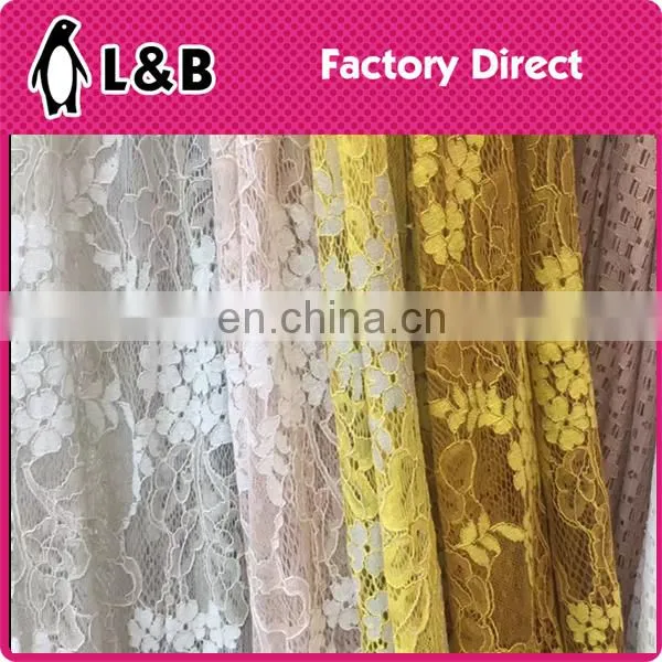 2017 Wholesale Popular Soft Cording Cotton Nylon Fabric photo-2