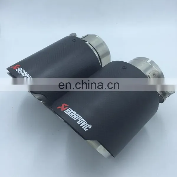 2017 Hot Sell Akrapovic Carbon Fiber Muffler Pipe/carbon Exhaust Tail Pipe photo-4