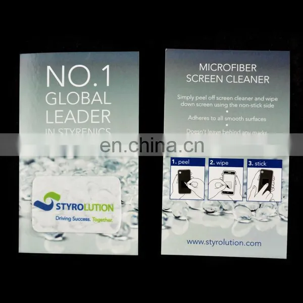 Custom Mobile Microfiber Screen Cleaner photo-4