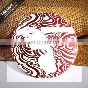 Custom Hot Stamping Golden Brand Logo Hangtag for Ladies Garment photo-6