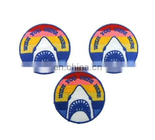 Custom Embroidery Iron on Patches Embroidered Football Patches photo-6