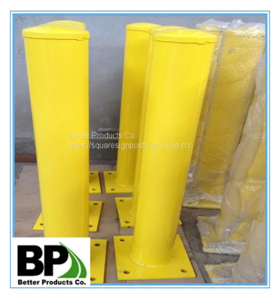Galvanized or Powder Coated Crowd Control Barriers Steel Bollards photo-4