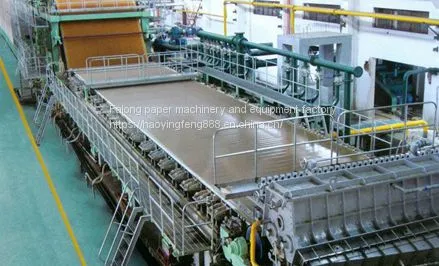 2640type 25-40 Tons per Day Corrugated Paper Machine，Kraft Paper Making Machine photo-2