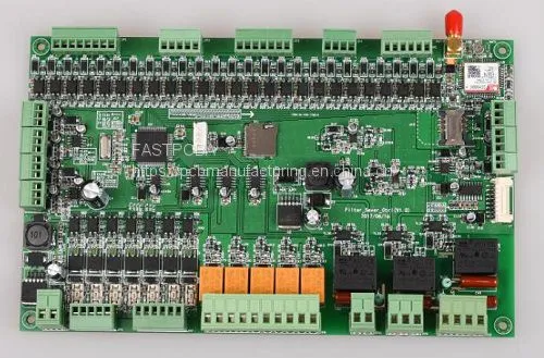 SMT circuit board assembly for industrial control board
