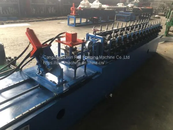 Metal Furring Keel Channel House Structure Roll Forming Machine With Punching Hole photo-2