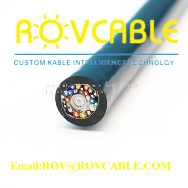 Multi-core camera cable coaxial video detection
