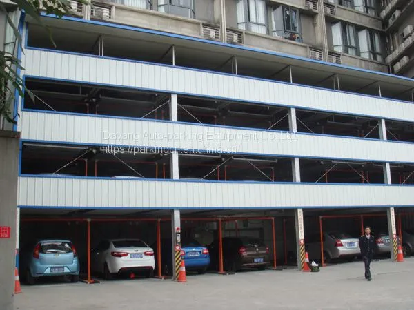CE Multi-levels Puzzle Parking System, Underground Levels Parking Basement Parking, Stacker Parking, Robot Parking, Double Parking, photo-2