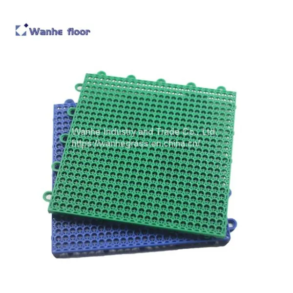 Outdoor Interlocking Plastic Floor Tiles for Sports Court photo-5