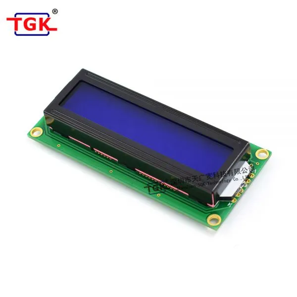 16X2 Lcd Display SPI IIC I2C Serial Port 6800 Timing 1602 Lcd Modules TM1602H3 80X36mm Black Screen Dust-free Process 16X2 LCD Screen photo-5