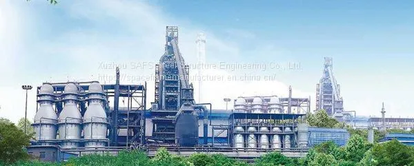 Jiangsu Xu Gang Group New 4# 5# Space Frame Structure Environmental Protection Shed Project photo-5