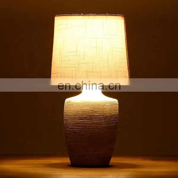 Antique Home Decorative Ceramic Table Light and Desk Lamp for Indoor Room photo-3