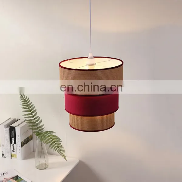 Top Sale Cheap Price Modern Design Chandeliers Bedroom Red Ceiling Lights for Hotel photo-2