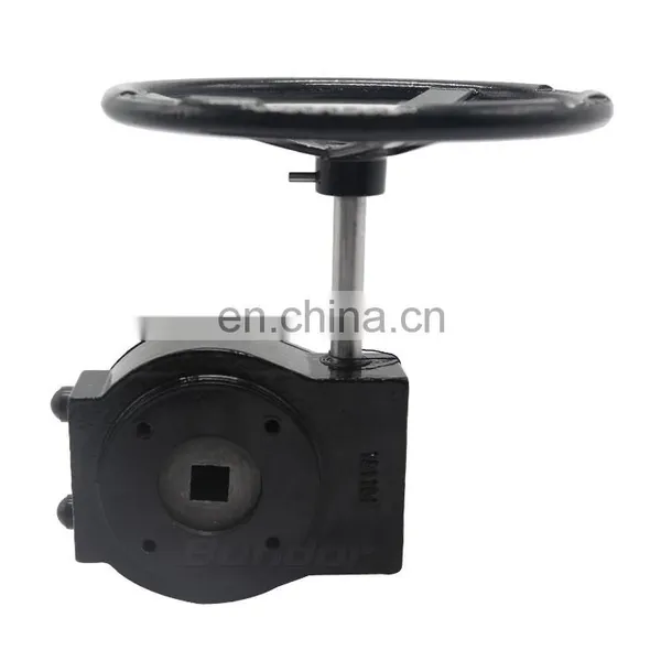 Bundor HT200 Waterproof 50:1 Worm Gear Box for Valves With Handwheel photo-4