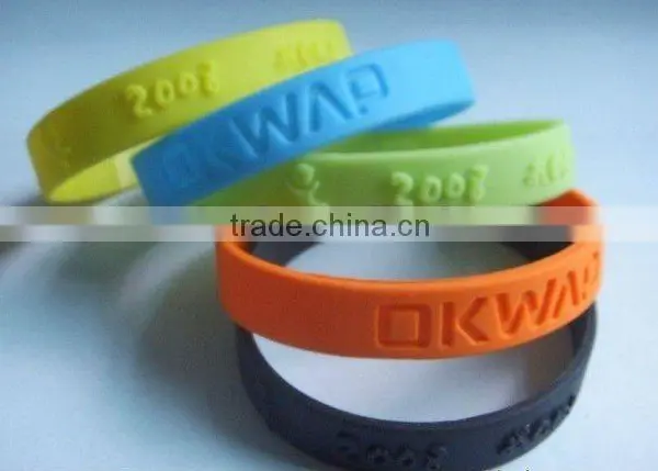 Wholesale Corporate Gifts Colorful Silicone Wristband Bracelet photo-2